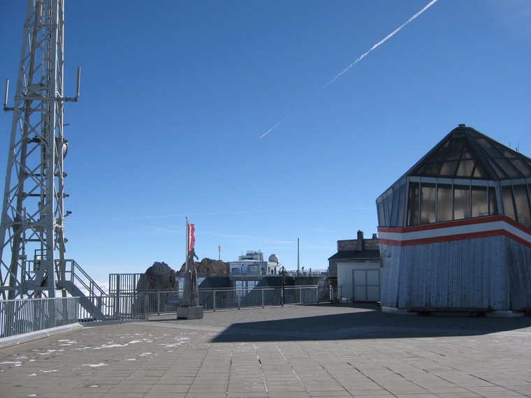 Bergstation der Zugspitzbahn