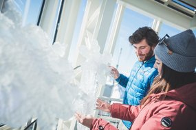 Schneekristall-Museum auf der Zugspitze Schneekristall Museum