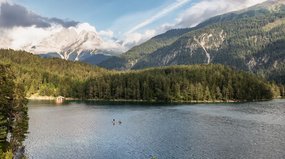 Der Blindsee Blindsee Panoramabild