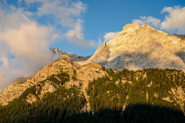 Blick auf die Zugspitze