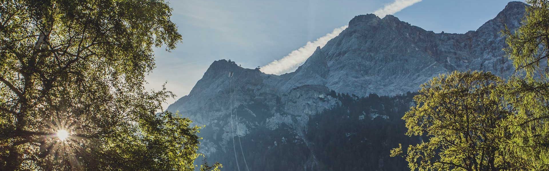 Blick auf die Zugspitze