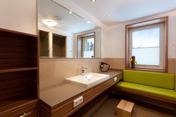 Badezimmer im Badehaus im Zugspitz Resort