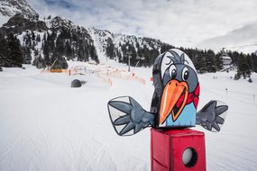 Maskottchen im Funslope Park