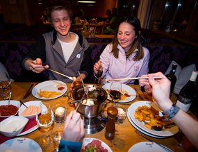 Fondue-Abend im Tiroler Haus