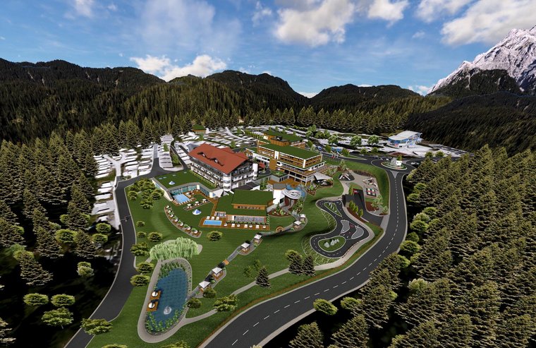 Resortlageplan Zugspitz Resort