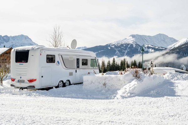 Wintercamper im Zugspitz Resort