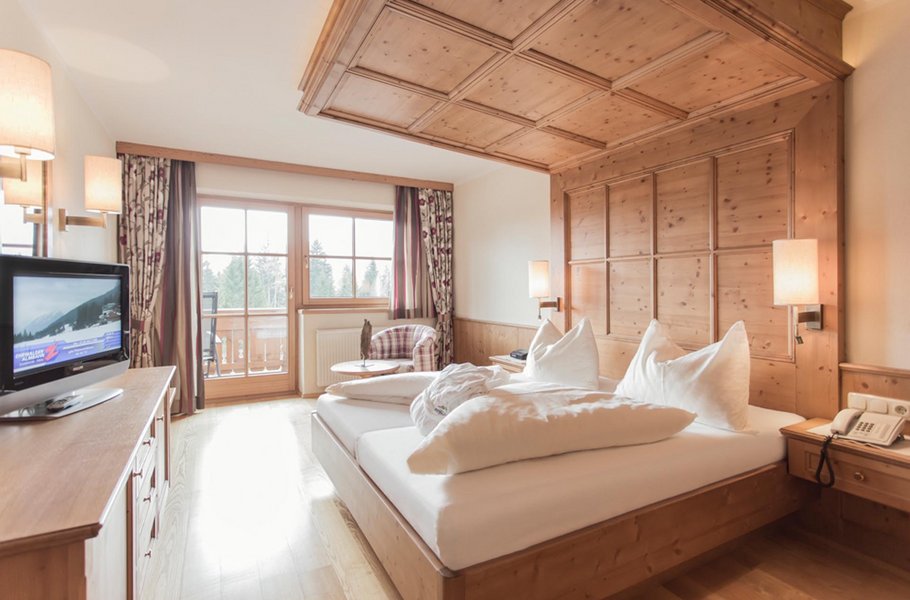 Schlafzimmer im Zimmer Edelweiß