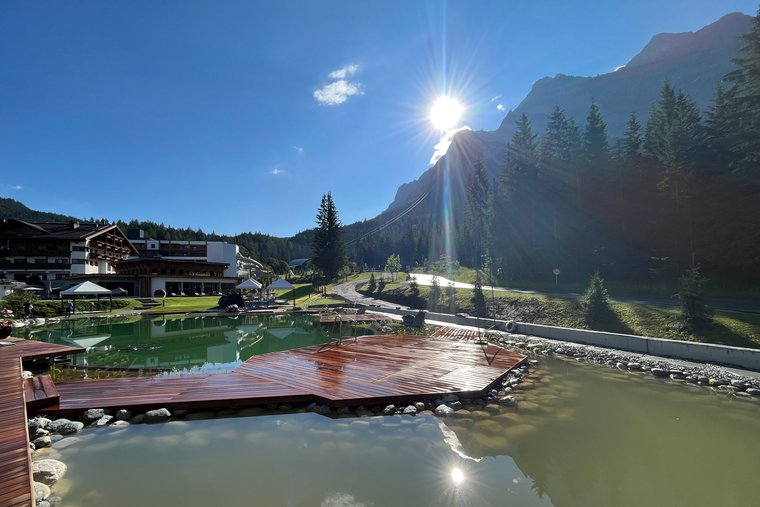 Zugspitz Resort Teich Bild