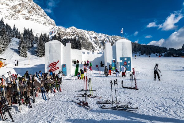 Schneeburg bei der Ehrwalder Almbahn