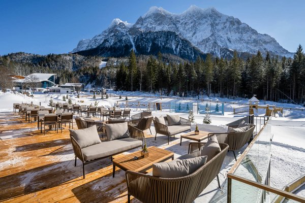 Terrasse Zugspitz Resort Winter