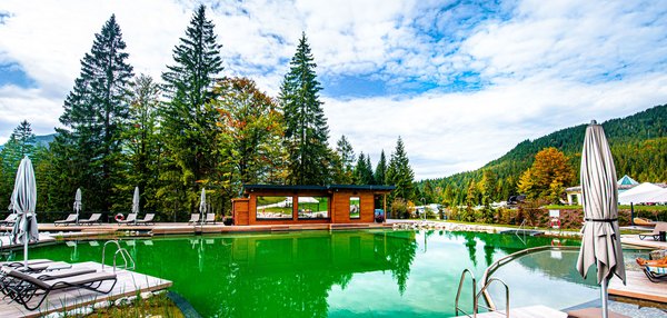 Naturbadeteich im Zugspitz Resort