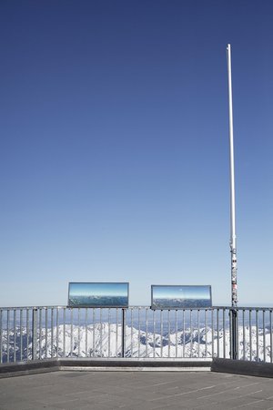 Aussichtsplattform auf der Zugspitze