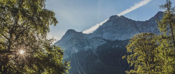 Panoramablick von Terrasse