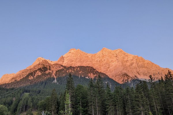 Zugspitze im Abendlicht