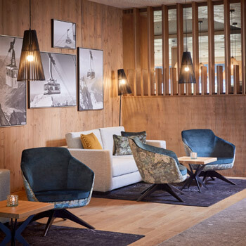 Lounge im Zugspitz Resort